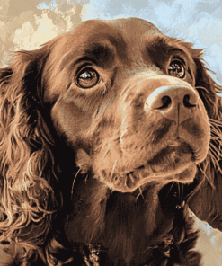 Cute Boykin Spaniel Puppy Diamond Painting