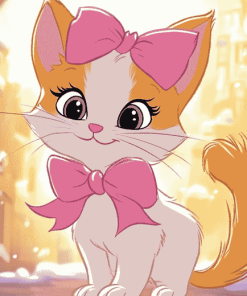 Cute Marie from The Aristocats Diamond Painting