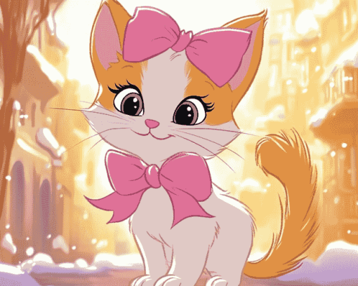 Cute Marie from The Aristocats Diamond Painting