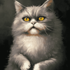 Cute Persian Kitty Diamond Painting