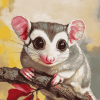 Cute Sugar Glider Diamond Painting