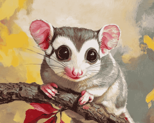 Cute Sugar Glider Diamond Painting