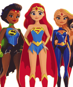 DC Super Hero Girls Animation Diamond Painting