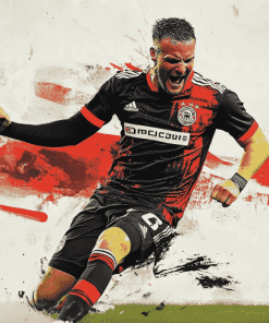 DC United Footballer Diamond Painting