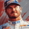 Dale Earnhardt Jr Racing Diamond Painting