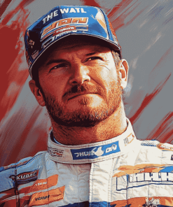 Dale Earnhardt Jr Racing Diamond Painting