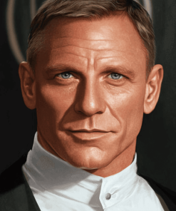 Daniel Craig Celebrity Diamond Painting