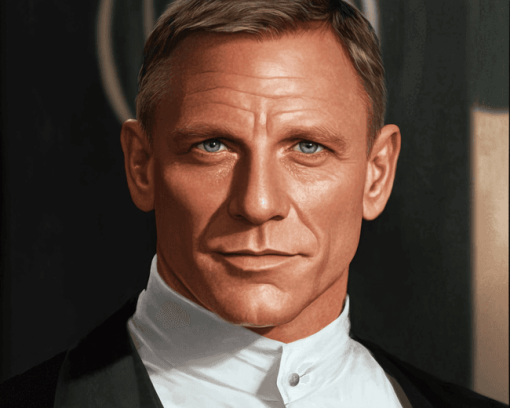 Daniel Craig Celebrity Diamond Painting