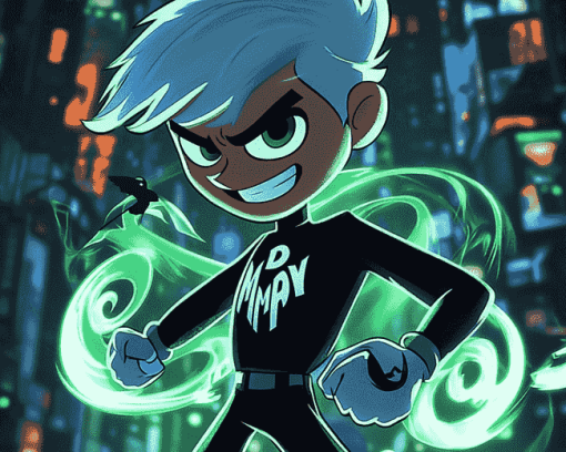 Danny Phantom Animation Diamond Painting