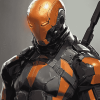 Deathstroke Anime Figure Diamond Painting