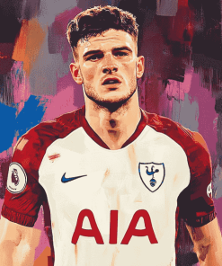 Declan Rice Famous Football Diamond Painting