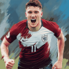 Declan Rice Famous Footballer Diamond Painting