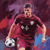 Declan Rice Famous Footballer Diamond Painting