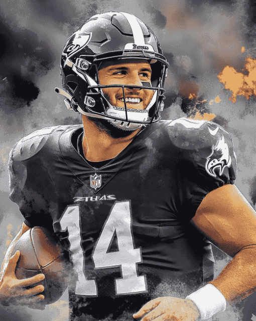 Derek Carr American Football Diamond Painting