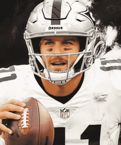 Derek Carr Football Legend Diamond Painting