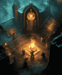 Diablo Online Game Diamond Painting