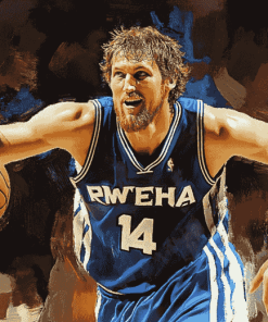 Dirk Nowitzki Basketball Diamond Painting