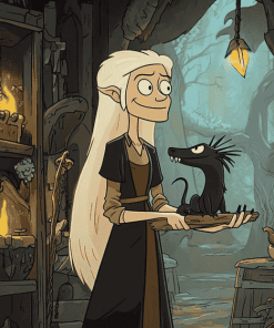 Disenchantment Animation Diamond Painting