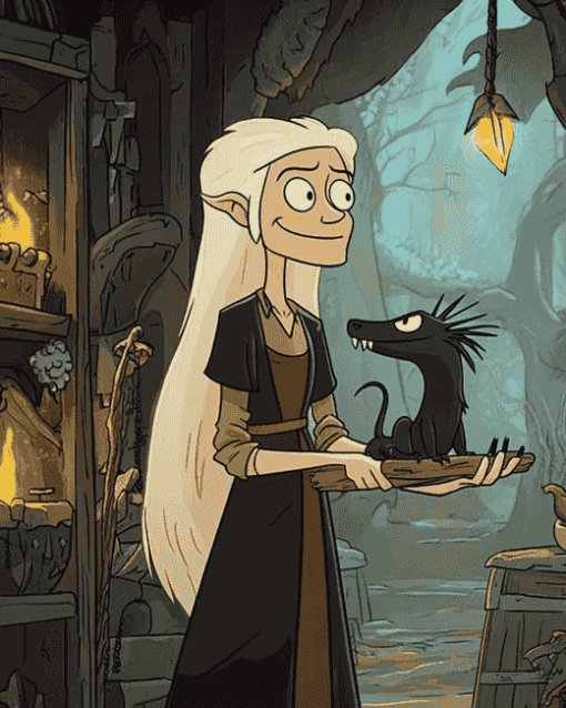 Disenchantment Animation Diamond Painting