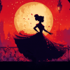 Disney Beauty Silhouette Diamond Painting