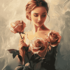 Disney Belle Rose Diamond Painting