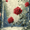 Disney Rose Fantasy Diamond Painting