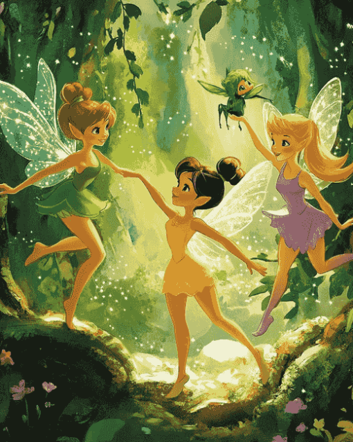 Disney Tinkerbell Fairies Diamond Painting