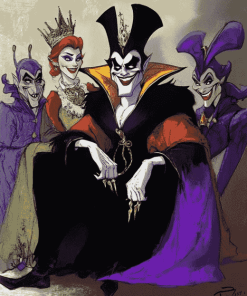 Disney Villains Animation Diamond Painting