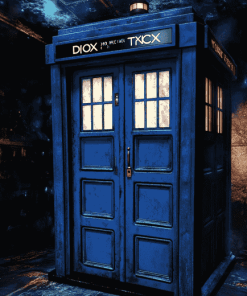 Doctor Who Tardis Animation Diamond Painting