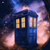 Doctor Who Tardis Colorful Diamond Painting