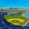 Dodger Stadium Los Angeles Diamond Painting