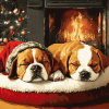 Dog Festive Diamond Painting