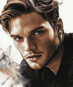 Dominic Sherwood Celebrity Diamond Painting