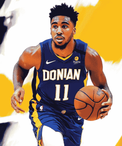 Donovan Mitchell Basketball Diamond Painting