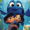 Dori Diamond Painting Featuring Cartoon Themes