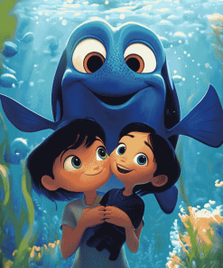 Dori Diamond Painting Featuring Cartoon Themes