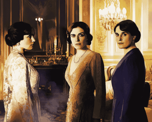 Downton Abbey Series Diamond Painting