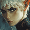 Dragon Age Fenris Character Diamond Painting