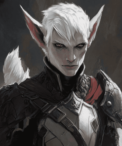 Dragon Age Fenris Diamond Painting