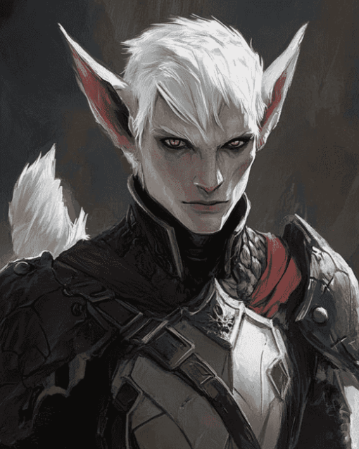 Dragon Age Fenris Diamond Painting