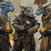 Dragonborn Characters Video Game Diamond Painting