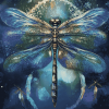 Dragonfly Dreamcatcher Diamond Painting