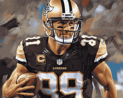 Drew Brees Football Icon Diamond Painting