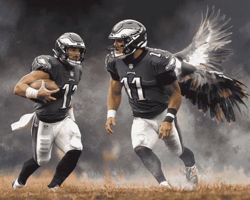 Eagles Football Diamond Painting