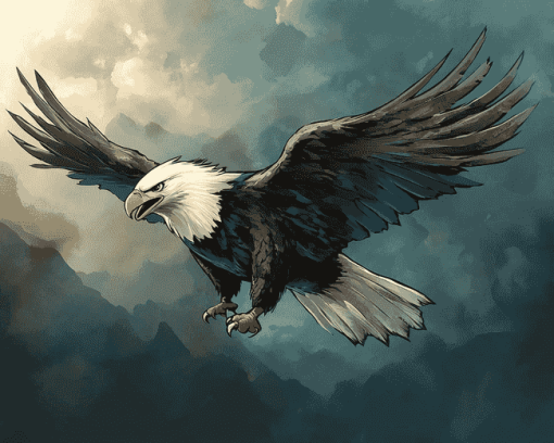 Eagles Football Spirit Diamond Painting