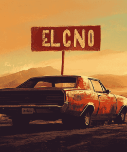 El Camino Cars Diamond Painting