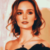 Elegant Leighton Meester Diamond Painting