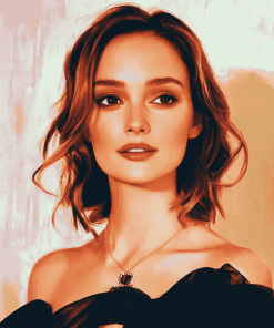 Elegant Leighton Meester Diamond Painting