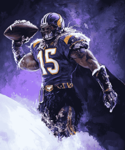 Elegant Minnesota Vikings Diamond Painting