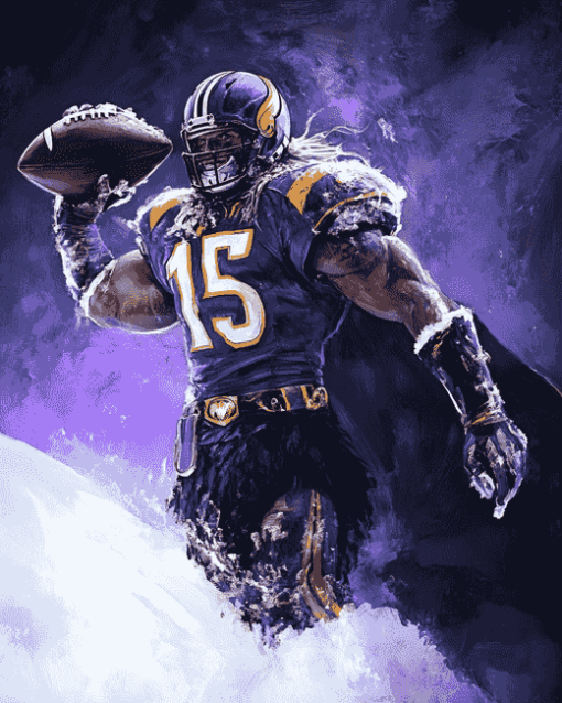 Elegant Minnesota Vikings Diamond Painting